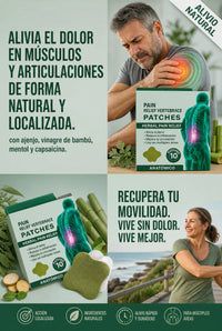 PACK 10 PARCHES HERBALES DE ALIVIO INMEDIATO!🌿