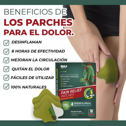 Parches Herbales para Cervical y lumbar x 10 🔥🌿