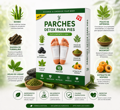 PARCHES DETOX VIRALES - PACK 10!😍