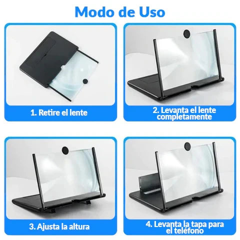 PROMO 2x1 Amplificador de Pantalla de Celular