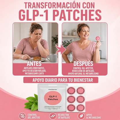 PACK 30 PARCHES GLP - CONTROL DEL APETITO Y ADELGAZANTE!🔥