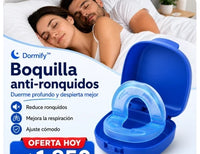 PROTECTOR BUCAL - ANTI RONQUIDOS.